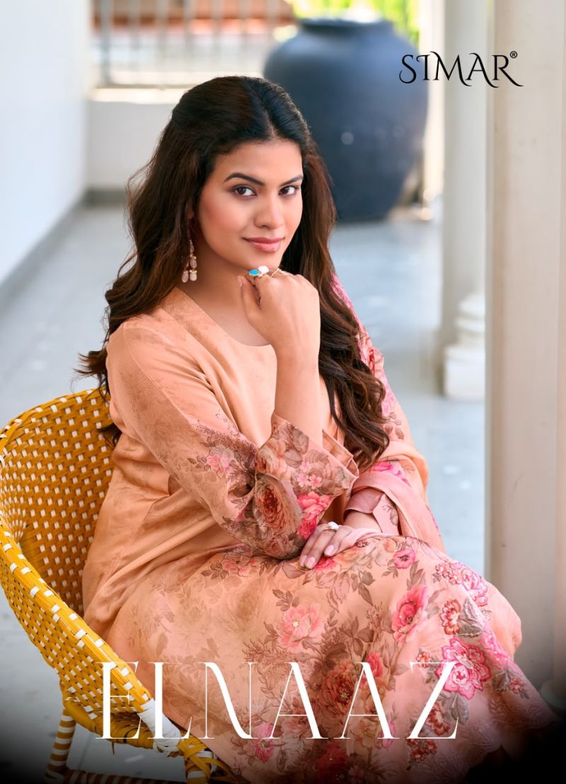 Simar Glossy Elnaaz Viscose Digital Printed Salwar Kameez Collection