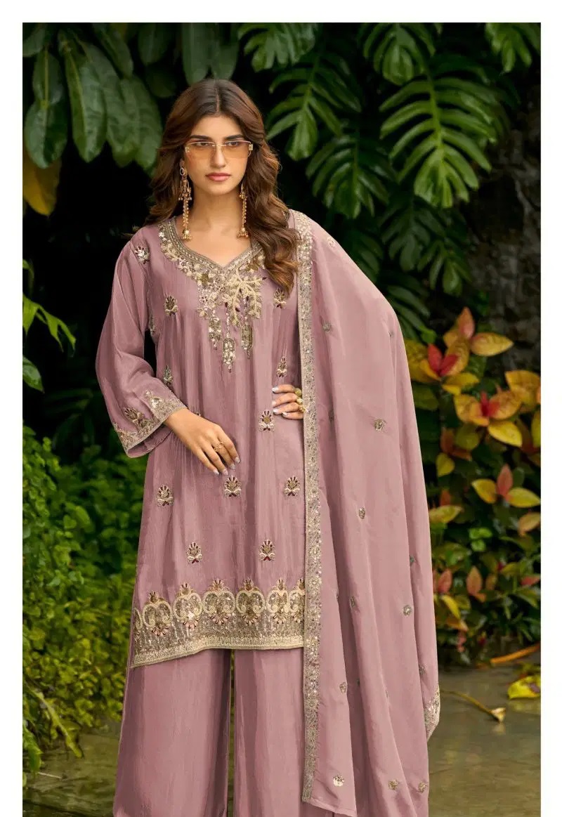 Deepsy D 3506 Tissue Silk Beads Work Readymade Salwar Kameez