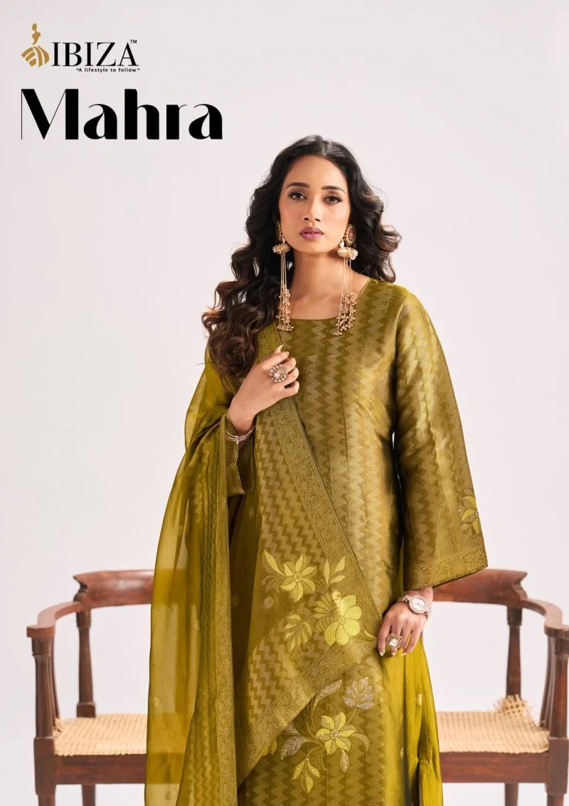Ibiza Mahra Banglory Silk Designer Salwar Kameez