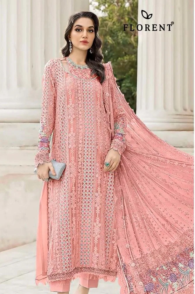 Florent 1069 A To D Chiffon Pakistani Salwar Kameez Collection