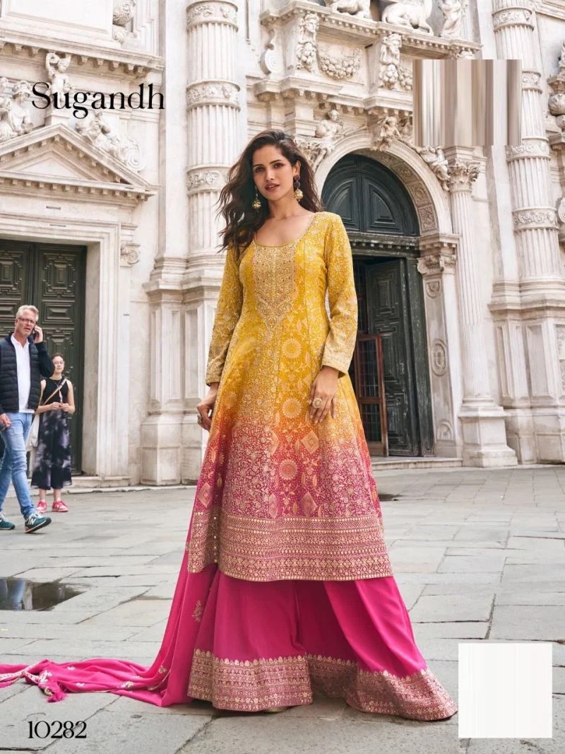 Sugandh 1028 And 1023 Embroidered Designer Salwar Kameez