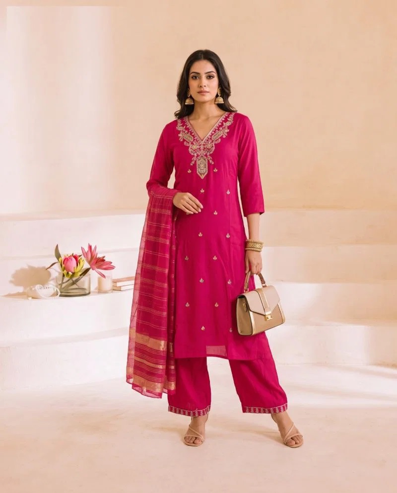 Naisha K 1215 Designer Kurti With Botton Dupatta Collection