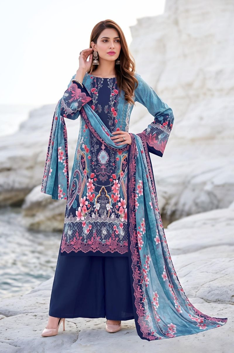 Ramsha Maria B Vol 12 Cotton Printed Pakistani Salwar Kameez