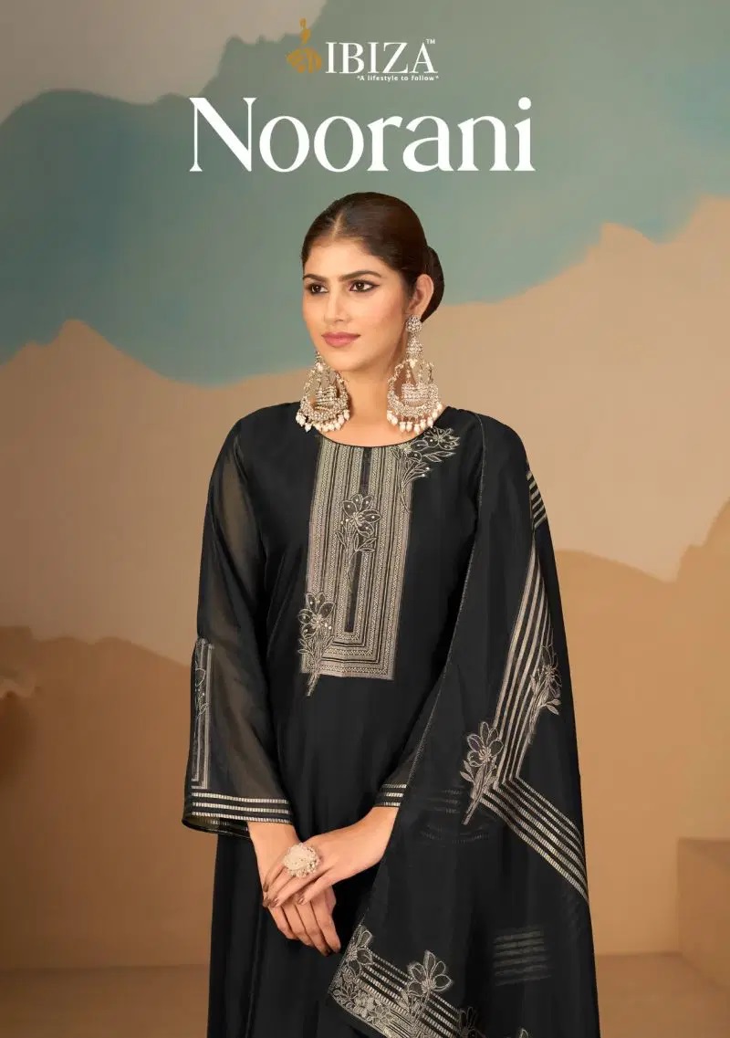 Ibiza Noorani Banglory Silk Designer Salwar Kameez Collection