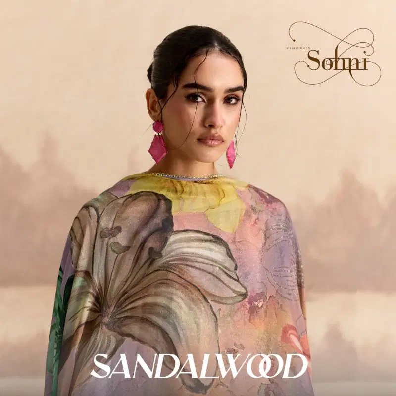 Kimora Sohni Sandalwood Vol 90 Embroidered Salwar Kameez
