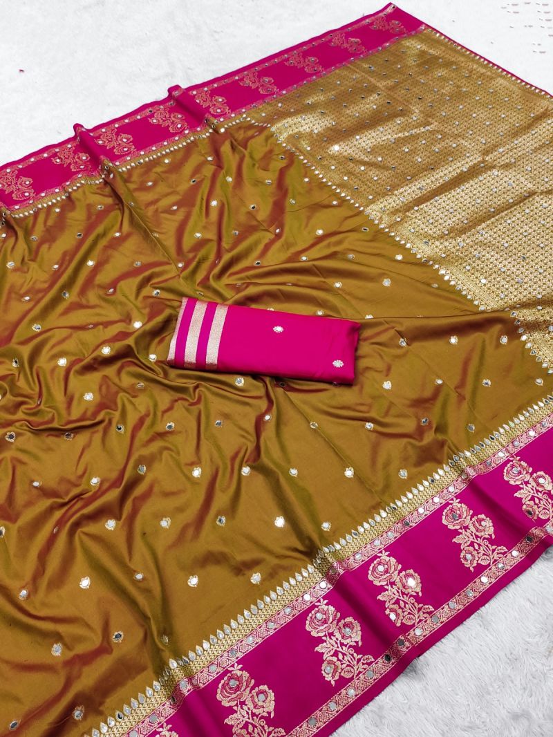 Mb 6096 Soft Banarasi Silk Saree Collection