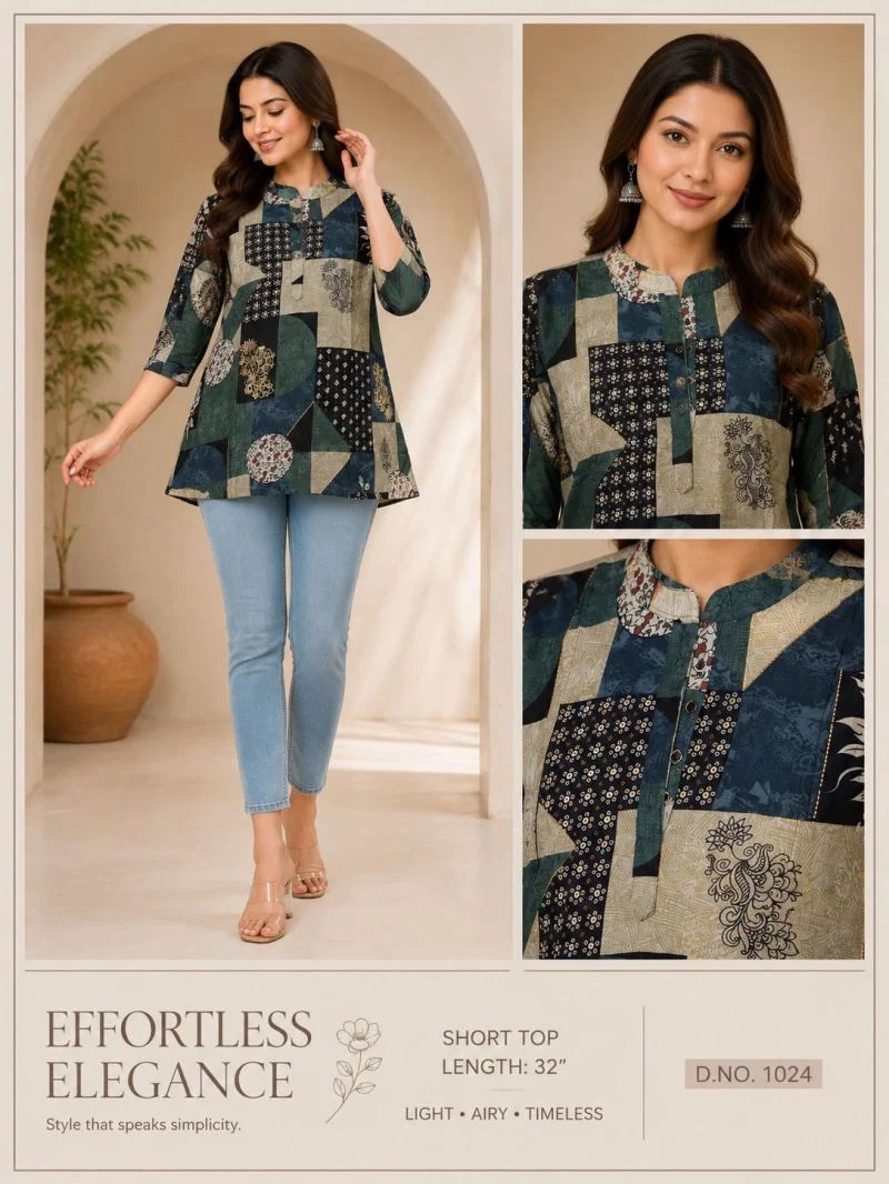 Tlc Vol 137 Berlin Stylish Short Kurti Collection