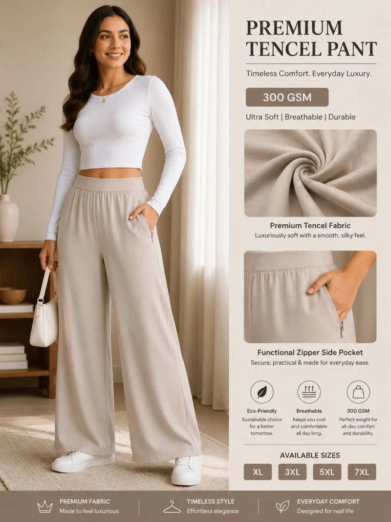 Tlc Vol 139 Comfortable Stylish Palazzo Pants Collection