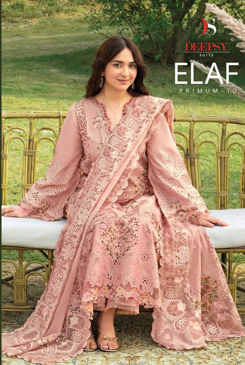 Deepsy Elaf Premium Vol 10 Cotton Pakistani Salwar Kameez