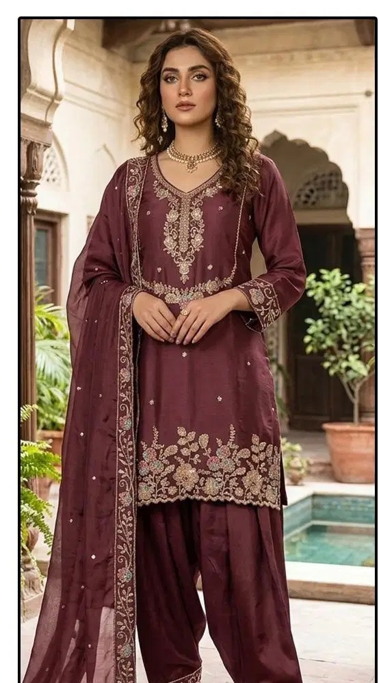 Hoor Tex 967 A To D Embroidered Designer Salwar Kameez