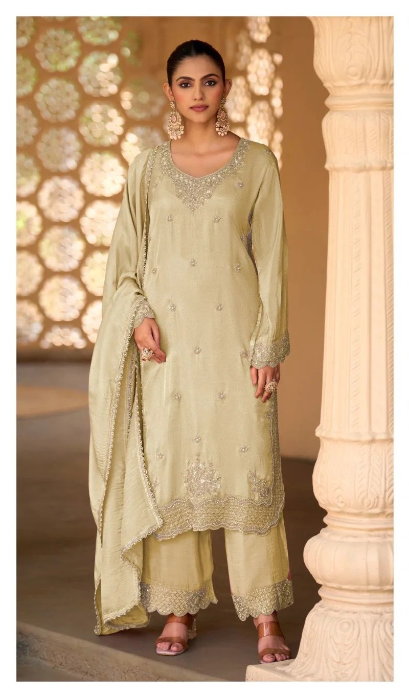 Deepsy D 3571 A To D Tissue Silk Beads Work Salwar Kameez