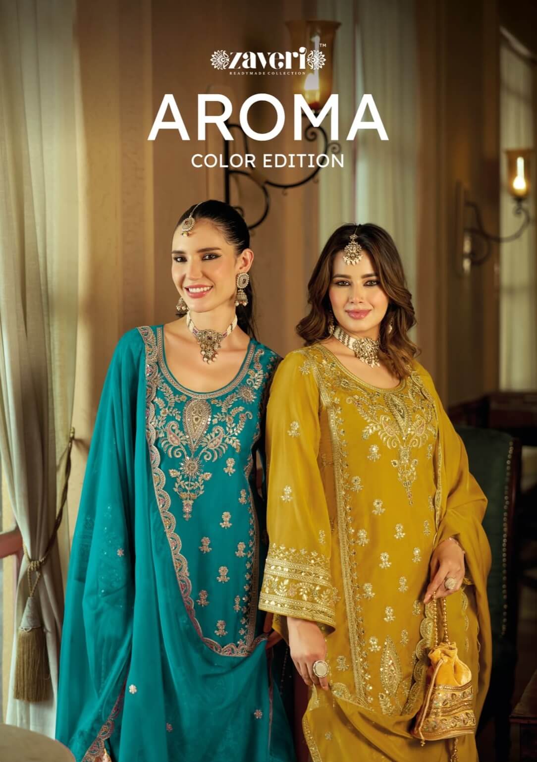 Zaveri Aroma Embroidered Salwar Kameez Collection