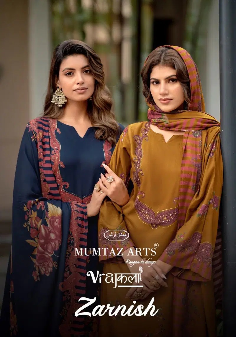 Mumtaz Arts Zarnish Viscose Printed Designer Salwar Kameez