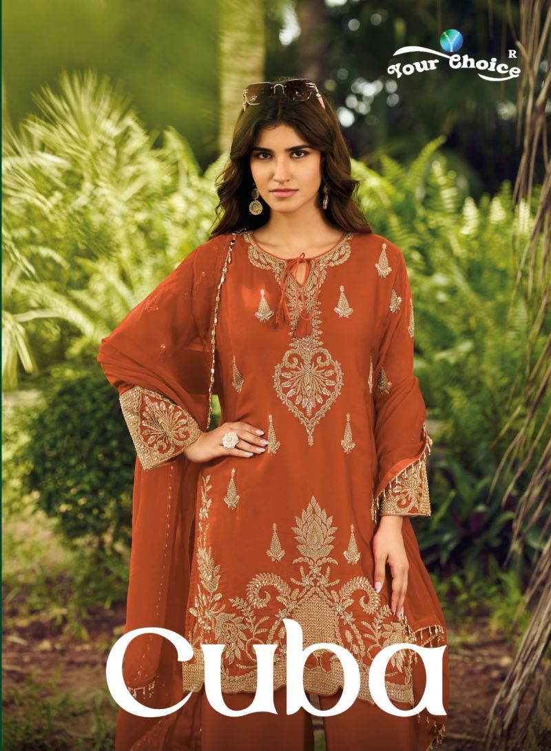 Your Choice Cuba Vol 1 Chinon Designer Salwar Kameez Collection
