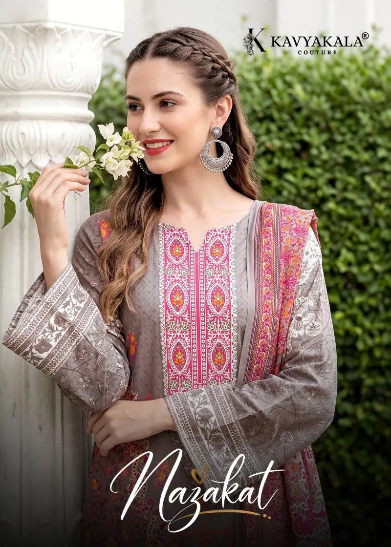 Kavya Kala Needle Wonder Soft Cotton Dress Material Collection