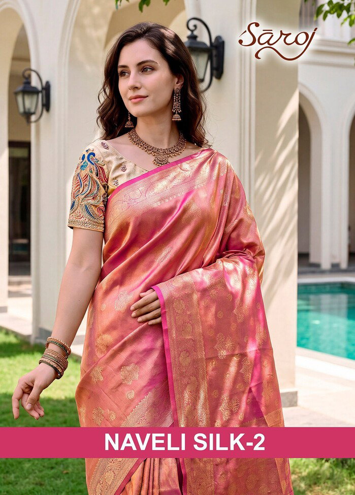 Saroj Naveli Silk Vol 2 Kanjivaram Silk Saree Collection