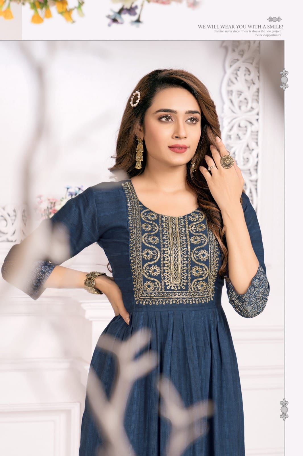 Latest 50 Partywear Kurti Designs for Women (2023) - Tips and Beauty |  Frock design, Frocks for girls, Long frocks indian