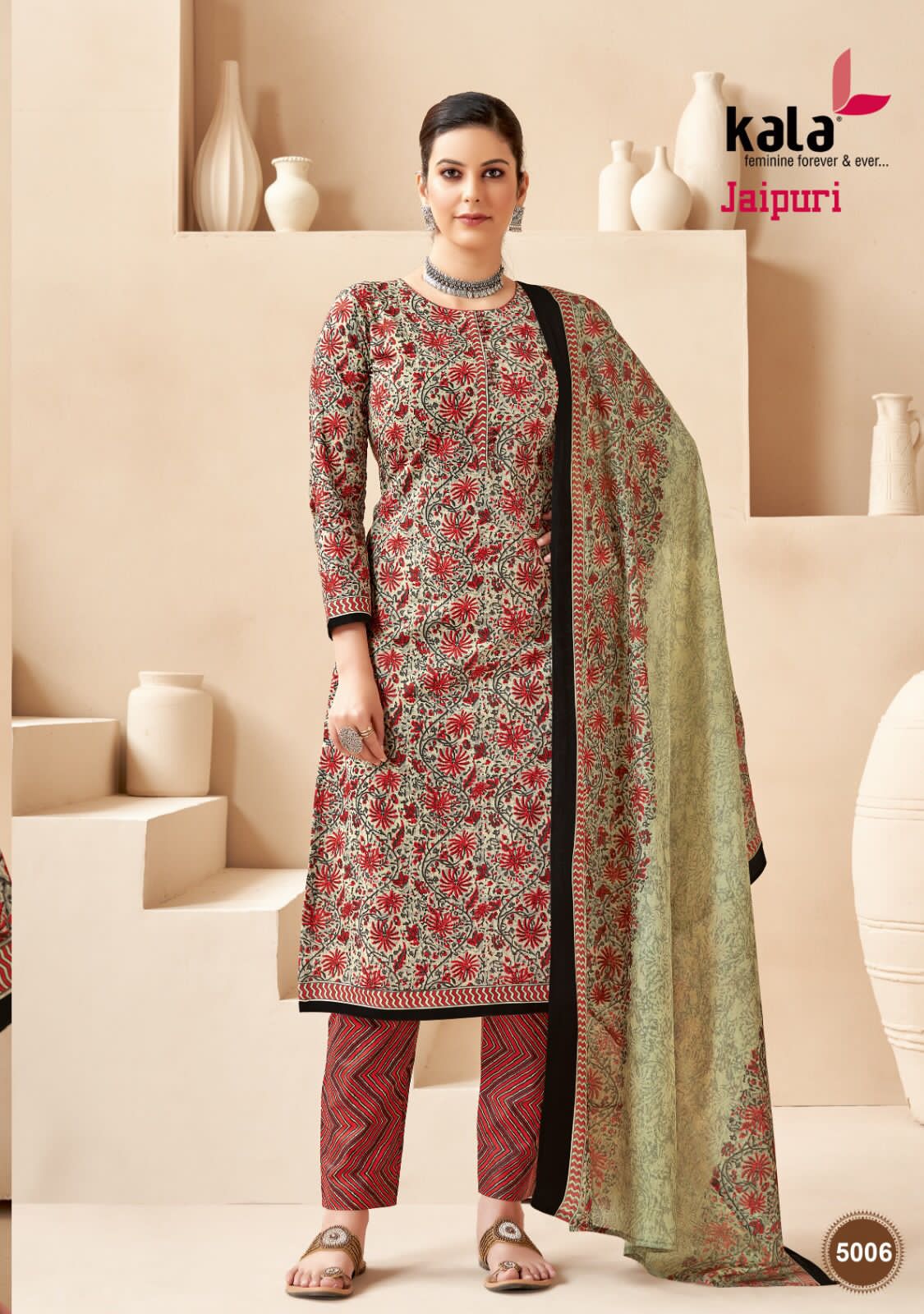Mayur Jaipuri Vol-2 Cotton Designer Readymade Suit: Textilecatalog
