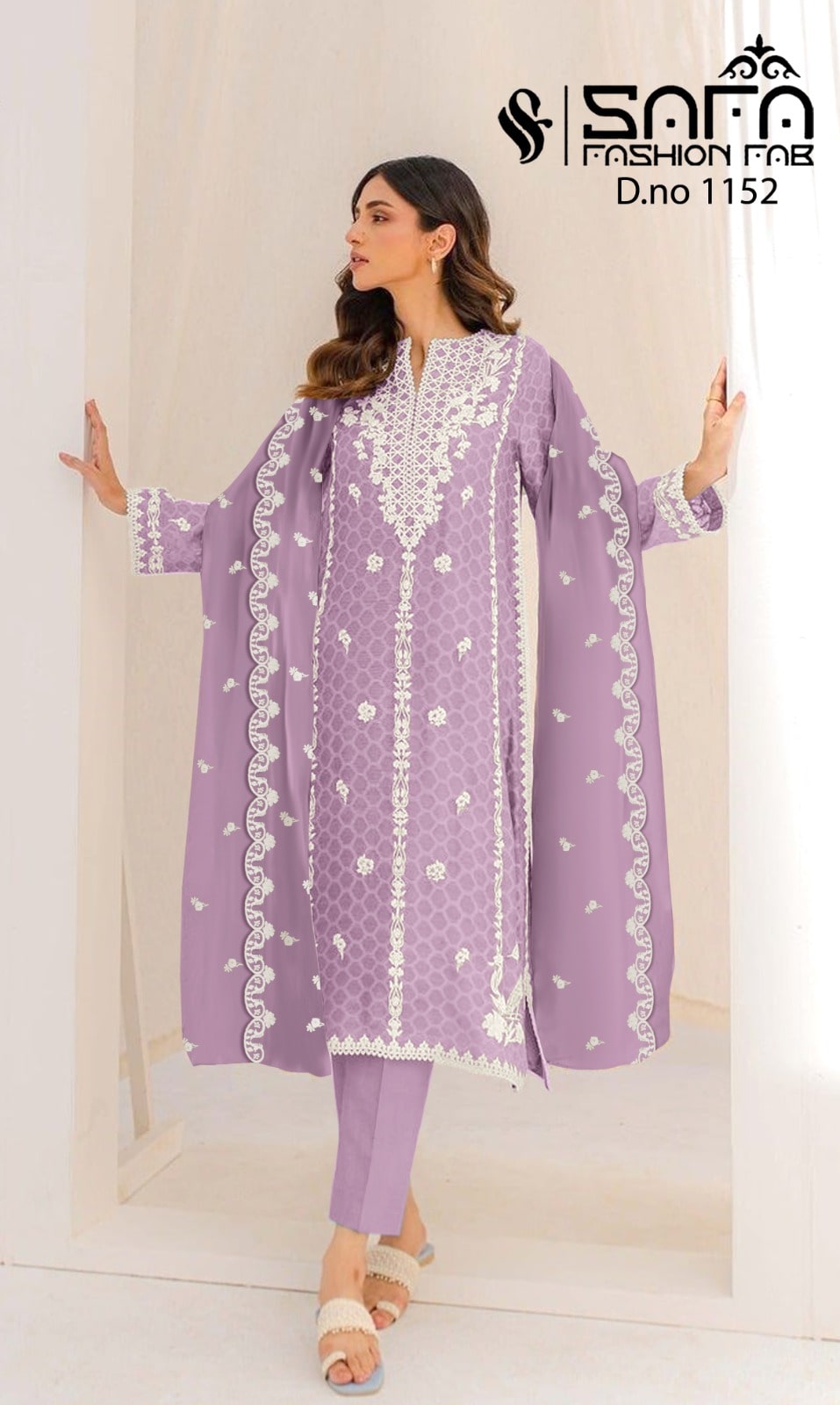 Safa Fashion Fab 1152 Designer Pakistani Ready Made Dress Collection