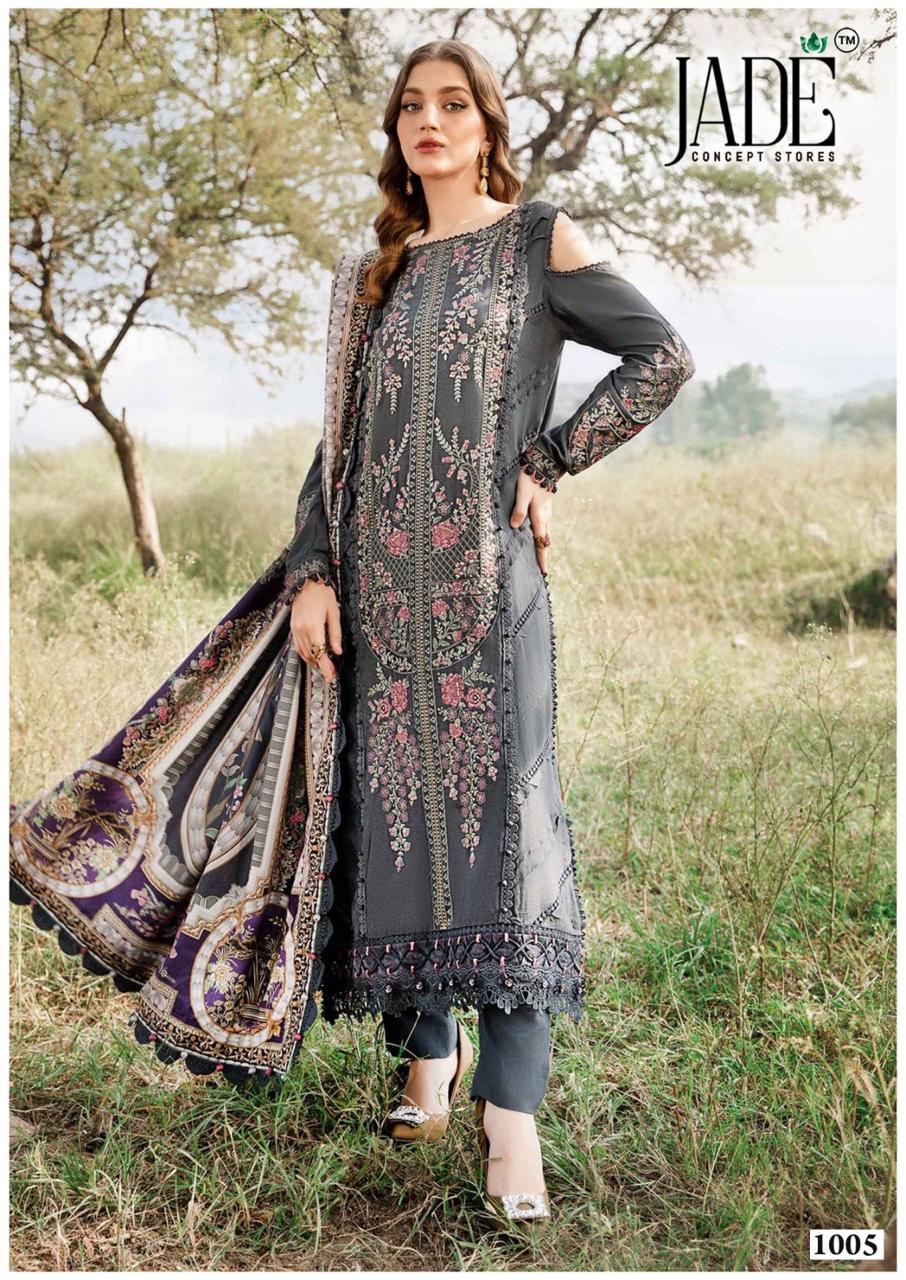 bin saeed black dress Scarf Flora Satin / XXS main image 1