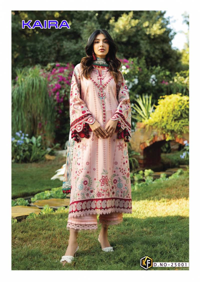 Keval Kaira Vol 25 Lawn Cotton Dress Material Collection