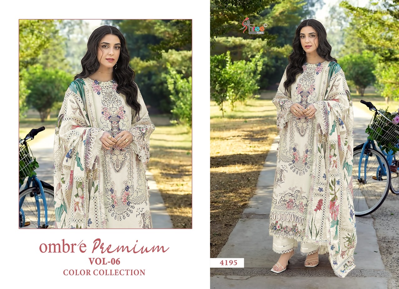 Shree Ombre Premium Vol 6 Pakistani Salwar Kameez